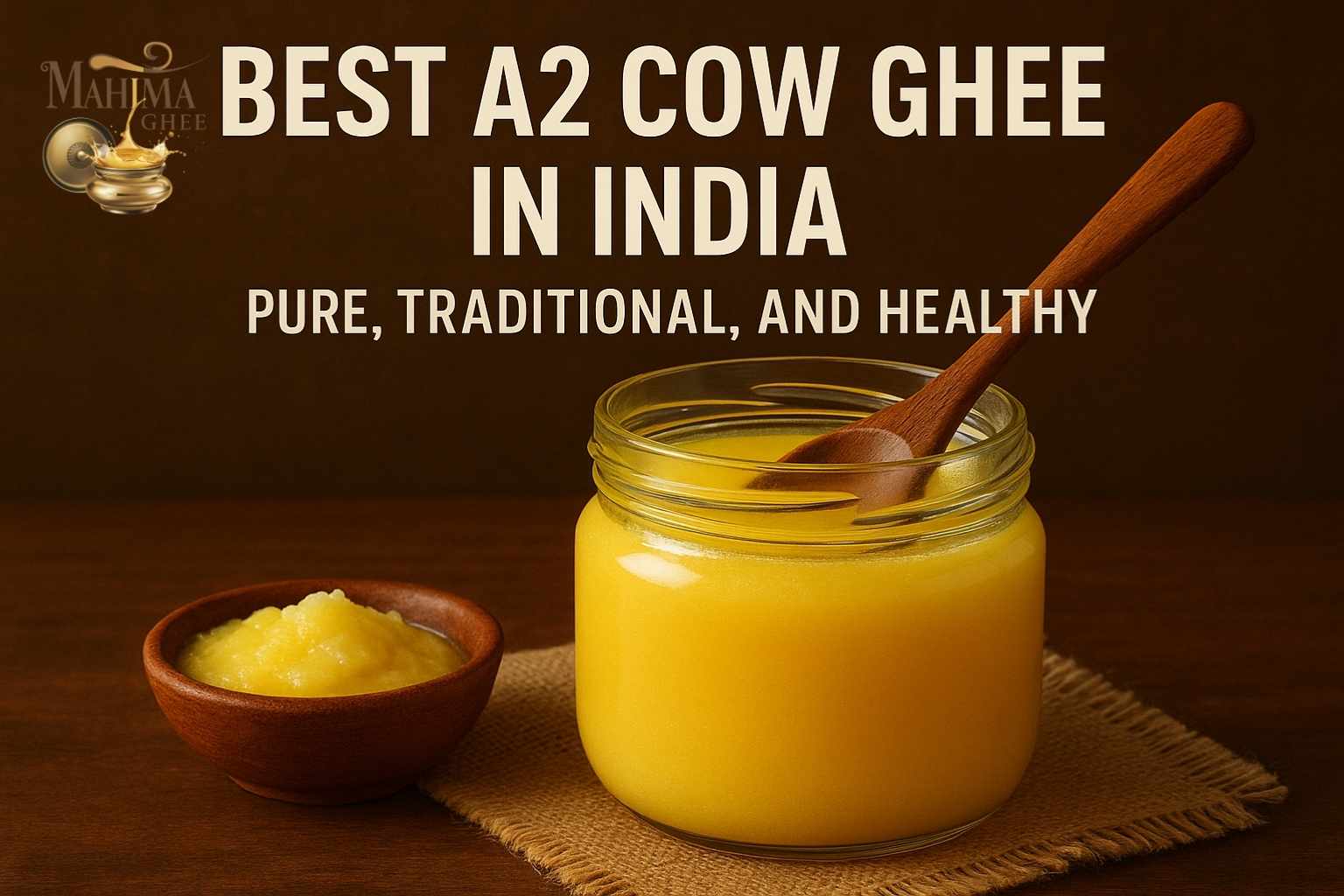 Best A2 Cow Ghee in India – Pure, Traditional, and Healthy